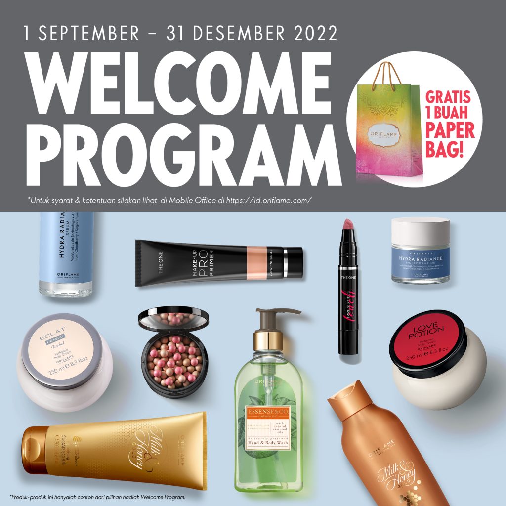 welcome program oriflame oktober 2022
